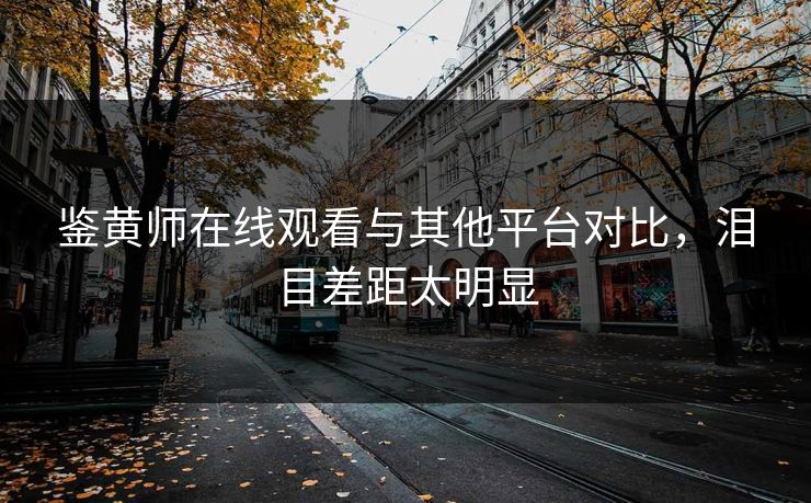 鉴黄师在线观看与其他平台对比，泪目差距太明显